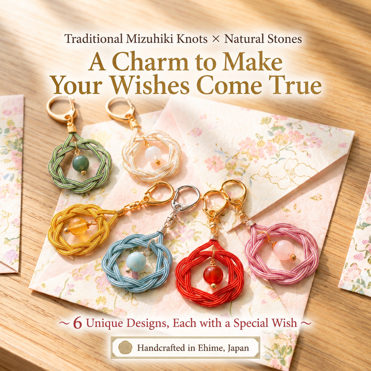 Musubi Omamori – Japanese Knot Charms