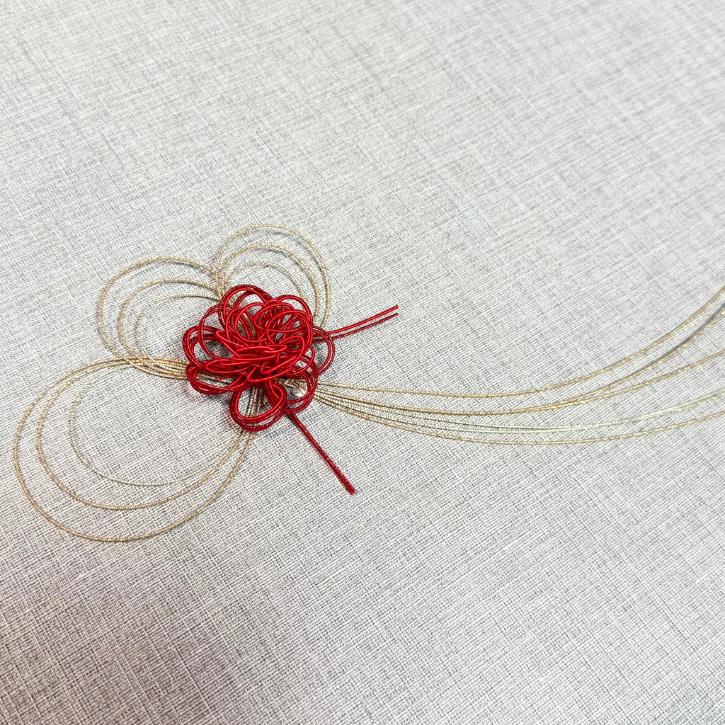 New Year Celebration Kit: Crane Wrap & Mizuhiki Bloom (Jan. 2027)