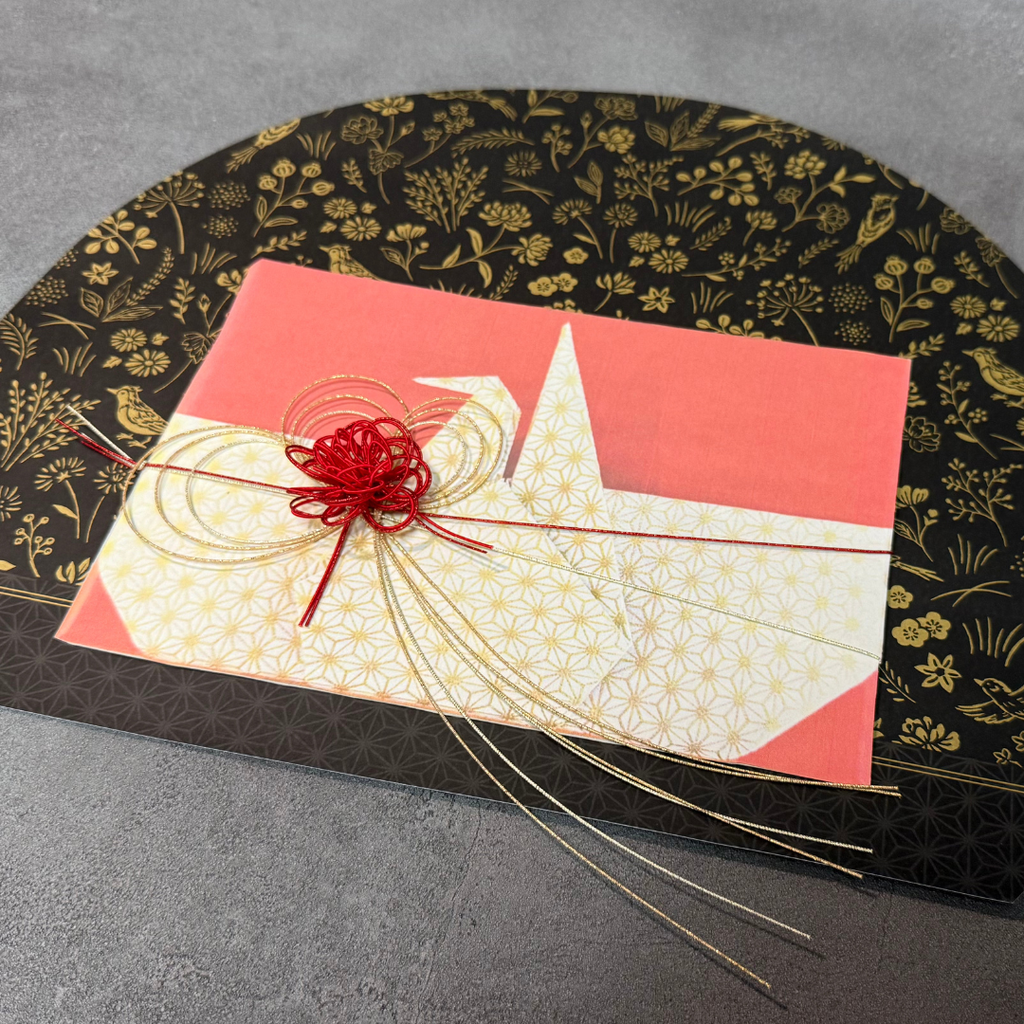 New Year Celebration Kit: Crane Wrap & Mizuhiki Bloom (Jan. 2027)